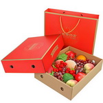 Customizable Fruit Gift Box with Paper Bag