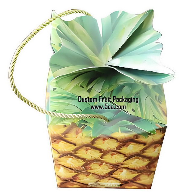 Customize Fancy Pineapple design for Pineapple Fruit Gift Box
