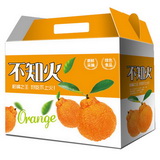Custom Orange Design Fruit Gift Box