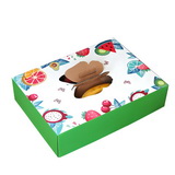 Customize Printful Fruit Gift Box with die cut handle