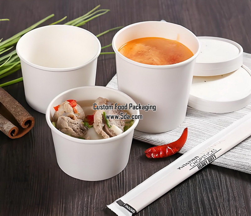 Paper Soup Bowls